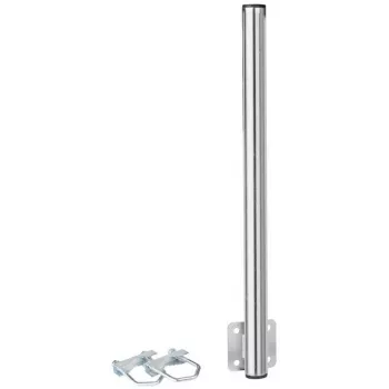 ROBSON C-1000 Suporte de antena para varanda para antenas parabólicas e antenas DVB-T, aço galvanizado a quente, mastro de 38 mm, braço de 250 mm