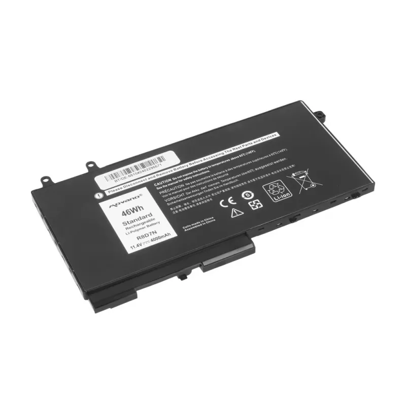 MITSU Bateria R8D7N para Dell Latitude 5410 5411 5500 Precision 3541 3550 - 4000 mAh (46 Wh)