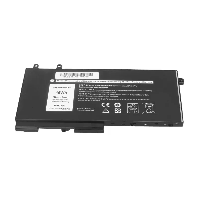 MITSU Bateria R8D7N para Dell Latitude 5410 5411 5500 Precision 3541 3550 - 4000 mAh (46 Wh)