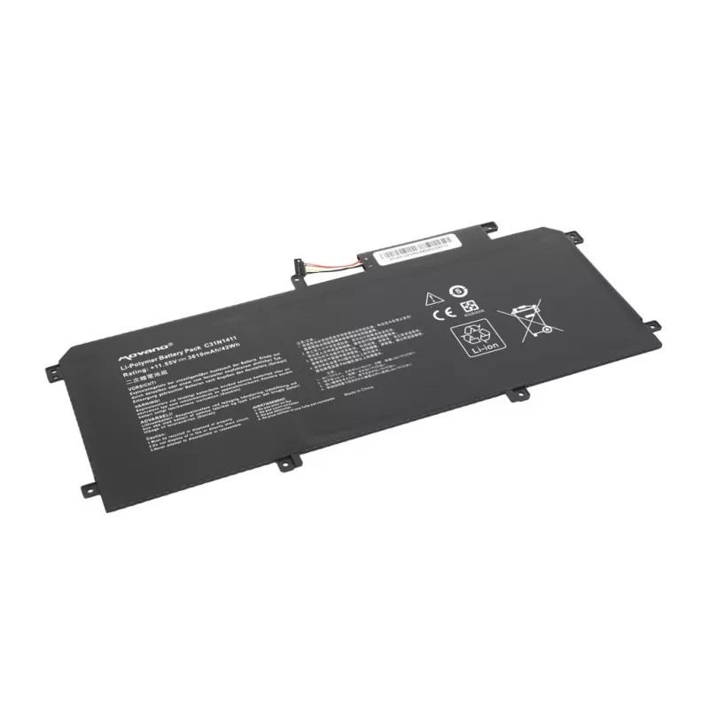 MOVANO Bateria C31N1411 para Asus Zenbook UX305 U305F U305FA UX305CA UX305FA - 3610 mAh (42 Wh)
