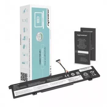 MOVANO Bateria L18M3PF1 para Lenovo Ideapad L340-15IRH L340-17IRH - 4600 mAh (53 Wh)