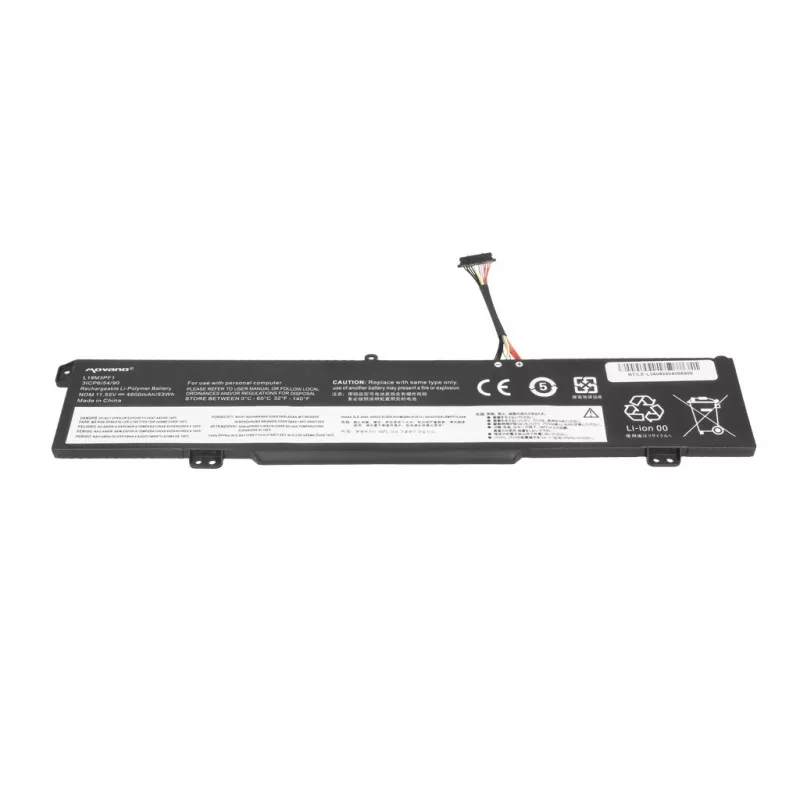 MOVANO Bateria L18M3PF1 para Lenovo Ideapad L340-15IRH L340-17IRH - 4600 mAh (53 Wh)