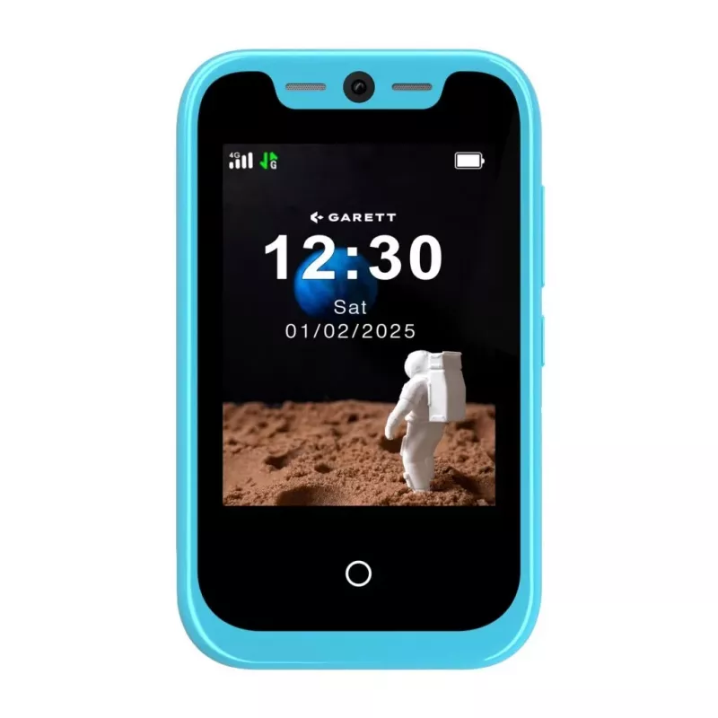 Garett OneKid Phone Niebieski - Smartwatch Infantil com GPS, SOS, IP67, Azul
