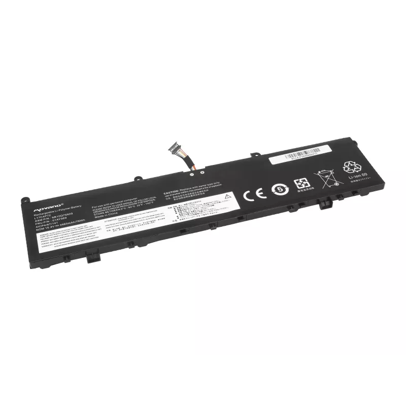 MOVANO Bateria L17C4P72 L17M4P72 para Lenovo ThinkPad P1 X1 Extreme 1.ª 2.ª Ger 01AY969 - 4960 mAh (76 Wh)