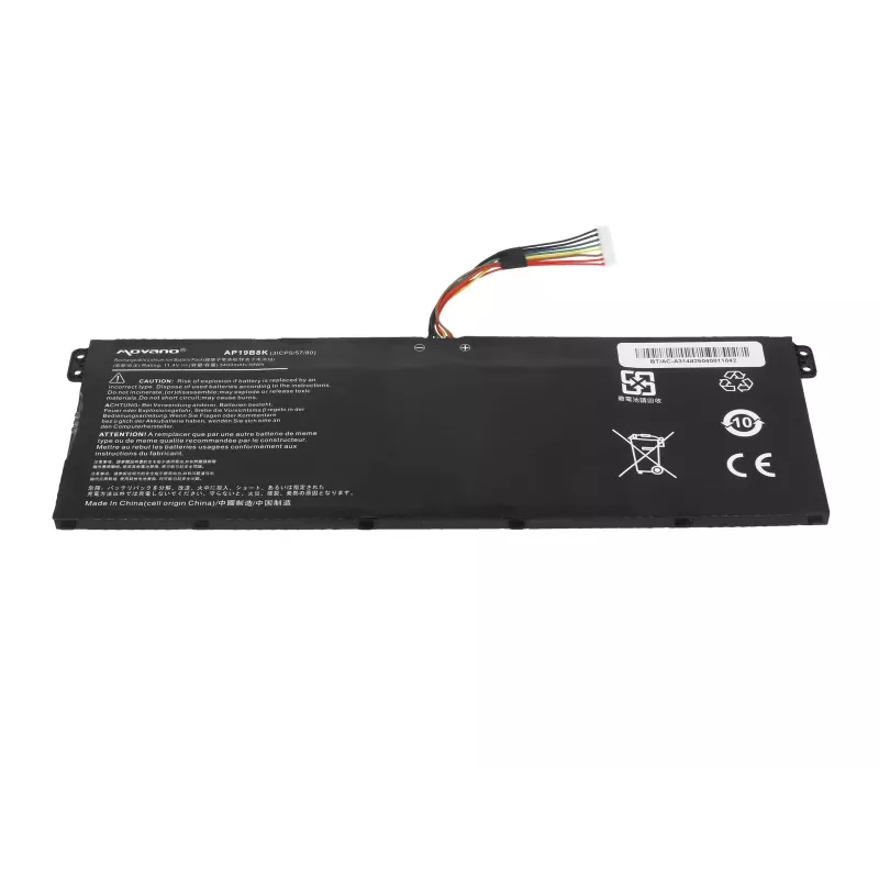 MOVANO Bateria AP19B8K para Acer Aspire 3 A314-22 A315-56 A315-57 A315-58 A317 - 3400 mAh (39 Wh)
