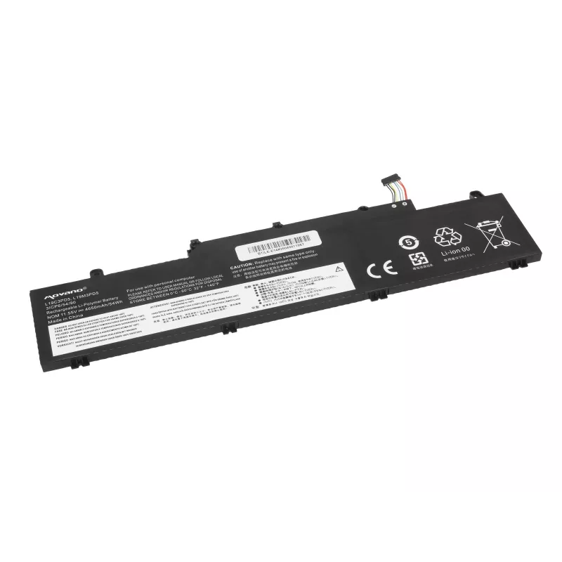 Bateria MOVANO L19M3PD5 L19C3PD5 L19D3PD5 para Lenovo ThinkPad E14 E15 Gen2 Gen3 Gen4 - 4650 mAh (54 Wh)