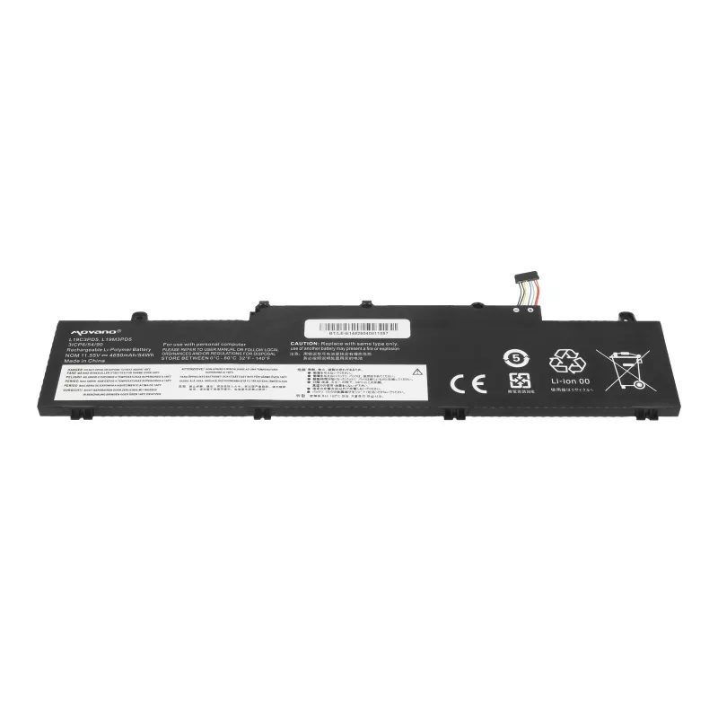 Bateria MOVANO L19M3PD5 L19C3PD5 L19D3PD5 para Lenovo ThinkPad E14 E15 Gen2 Gen3 Gen4 - 4650 mAh (54 Wh)