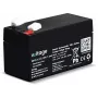Bateria AGM Voltage 12V 1,2Ah VE12-1.2 (6-9 anos de vida útil)