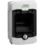 Quadro de distribuição de superfície NOARK PHS 4T IP65, 1x4 módulos, cinzento com porta transparente