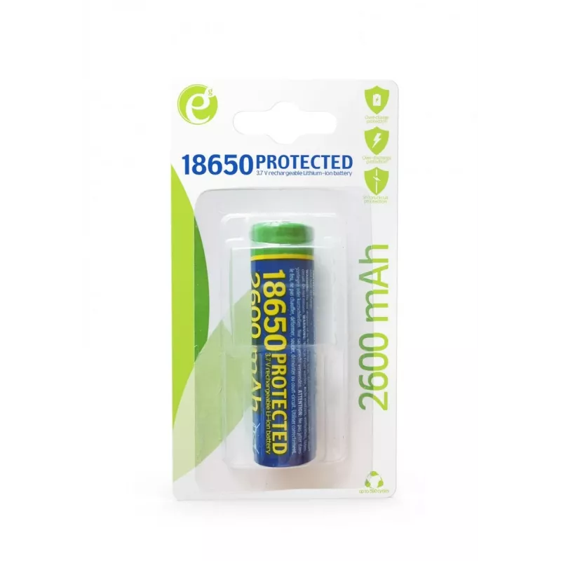 Bateria GEMBIRD 3,7V Li-Ion 18650 2600mAh