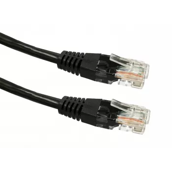 Cabo Patchcord TB Cat.6 RJ45 UTP 1m preto