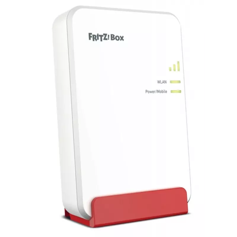 Router móvel FRITZ!Box 6860 5G v2 5G/4G com Wi-Fi 6 dual-band, Gigabit LAN, estação base DECT