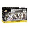 Conjunto de blocos de construção COBI Small Army Battle of the Bulge 1944, 75 peças, 1 figura de soldado dos EUA