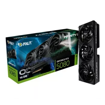 Palit GeForce RTX 5080 Infinity 3 OC 16GB GDDR7 placa gráfica