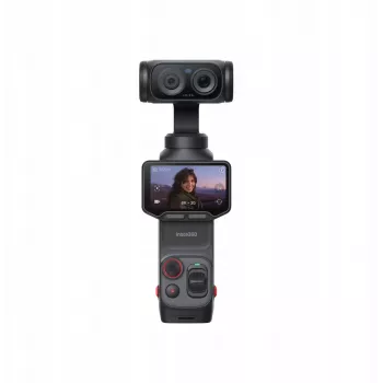 Insta360 Luna Ultra 8K câmara gimbal, Standard Bundle, Cosmic Black