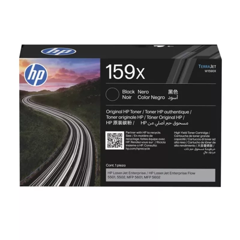 Toner original HP 159X de alta capacidade Preto para LaserJet