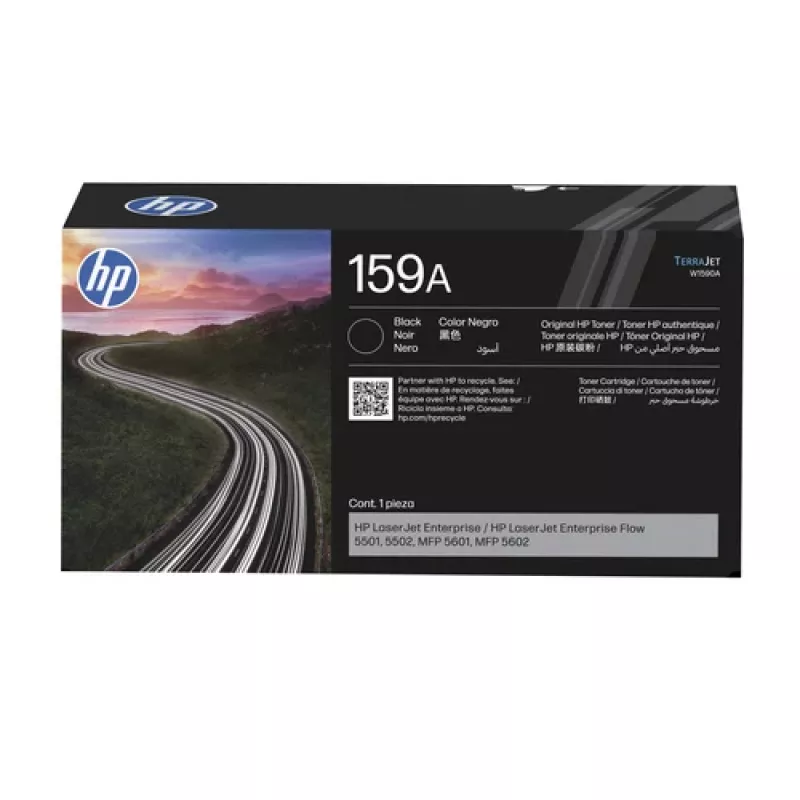 Toner original HP 159A Preto para LaserJet (W1590A)