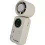 Ventilador de mão Verbatim Cool 'n' Go Ice Touch Pro branco/prateado 32346