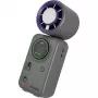 Ventilador de mão Verbatim Cool'n'Go Ice Touch Mini (violeta/cinzento)
