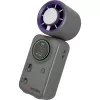 Ventilador de mão Verbatim Cool'n'Go Ice Touch Mini (violeta/cinzento)