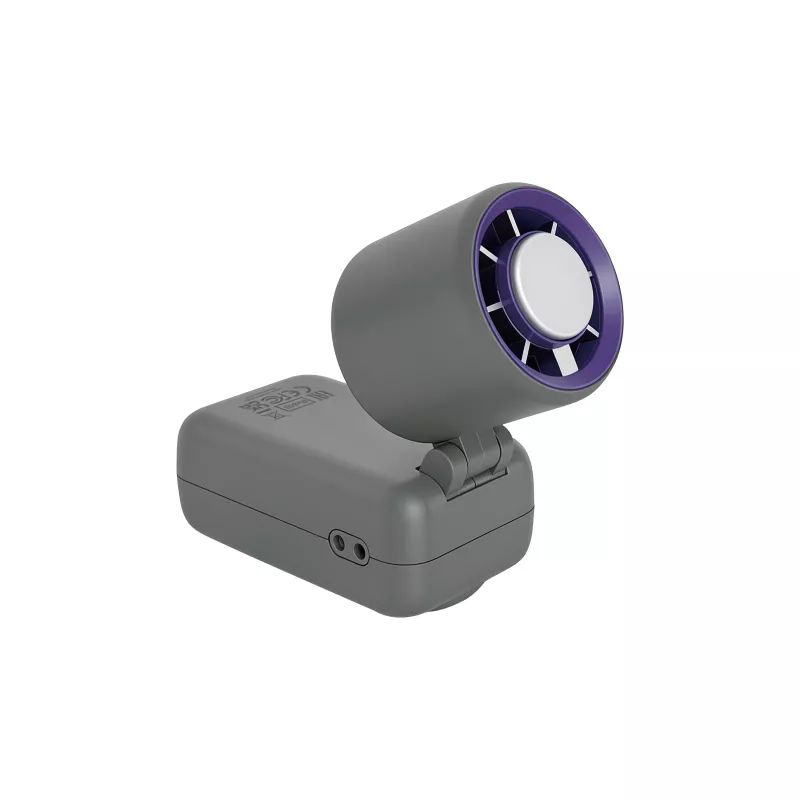 Ventilador de mão Verbatim Cool'n'Go Ice Touch Mini (violeta/cinzento)