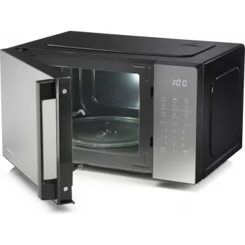 Micro-ondas simples de instalação livre Hisense 742039 20L 700W prateado
