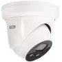 Câmara dome IP ABUS IPCB58511B 8 MP 4K com objetiva de 4 mm, PoE, visão noturna IV até 30 m, IP67/IK10, microfone integrado