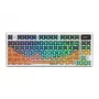 Teclado gaming mecânico sem fios MSI Forge GK600 TKL - Mars US ANSI, Tri-Mode, Forge Switches hot-swappable, RGB por tecla, keycaps PBT