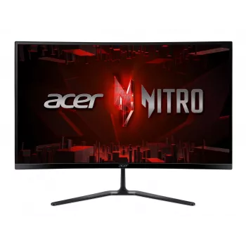Monitor gaming curvo Acer Nitro ED270P0bmipx de 27 polegadas Full HD VA - 144Hz, 1ms VRB, FreeSync Premium, 2xHDMI, DP, altifalantes