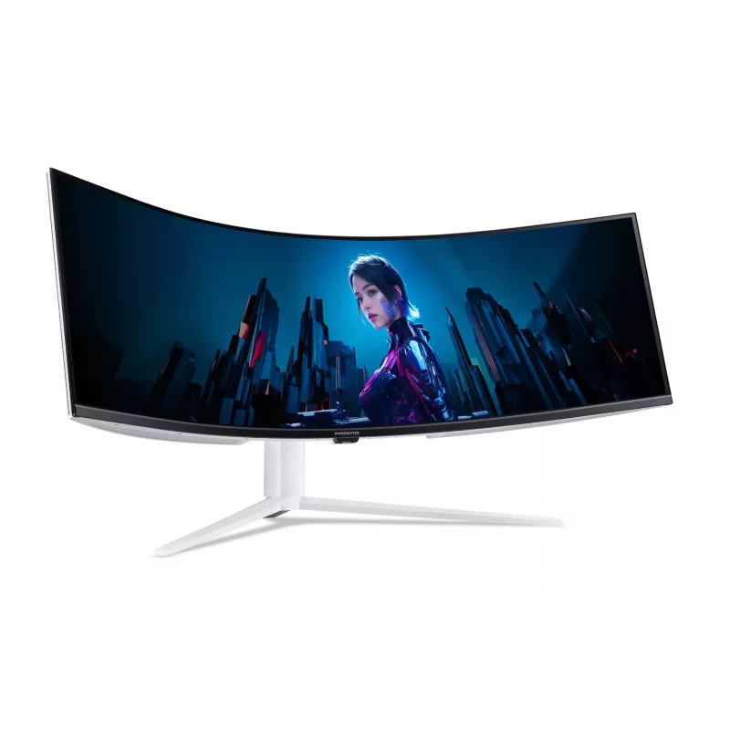 Monitor gaming curvo Acer Predator Z57A de 57,1 polegadas 120Hz DQHD (branco)