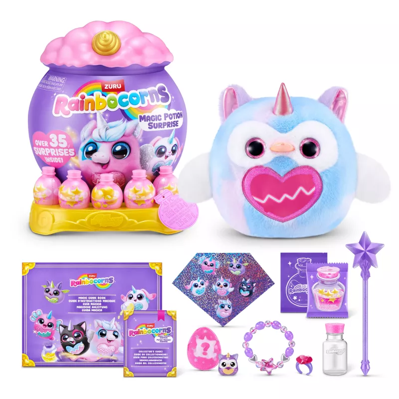 Zuru Rainbocorns Magic Potion Surprise Série 1 Peluche Colecionável Sortido