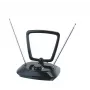 Philips SDV5200/12 Antena Interior para TV com Filtro 5G, DVB-T/T2, Cabo Coaxial 1,85 m, Preto