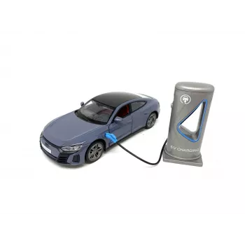 PULIO Auto MSZ 1/36 Audi RS E-Tron GT Light & Sound Carro de Modelo Die-Cast