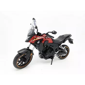 PULIO MSZ 1:12 Honda CB400X Modelo de Mota Die-Cast Vermelho