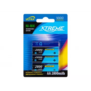 Pilha BLOW R6 NiMH AA 2800mAh XTREME pack de 4