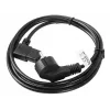 LANBERG CA-C13C-12CC-0030-BK Cabo de alimentação 3m Schuko angular para IEC C13, H05VV-F 3G1.0, VDE, preto