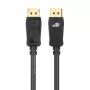 TB Cabo DisplayPort 3m M/M v2.0 80Gbps 16K HDR