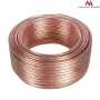 MACLEAN MCTV-512 Cabo de coluna 100m 2x1,5mm² transparente OFC rolo