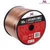 MACLEAN MCTV-512 Cabo de coluna 100m 2x1,5mm² transparente OFC rolo