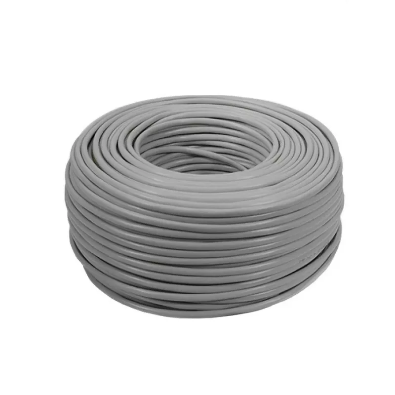 MACLEAN MCTV-579 Cabo de rede Cat 5e UTP CCA 100m cinzento