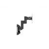 Edbak GDV121 suporte de secretária para monitor, 10-29 polegadas, VESA 75/100, preto