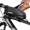 Bolsa de quadro de bicicleta WILDMAN EX 1L preta