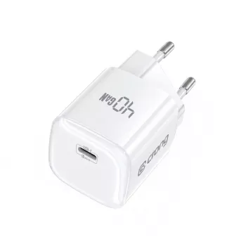 CRONG NEO Carregador de Parede GaN 40W USB-C PD 3.2 com AVS - Branco