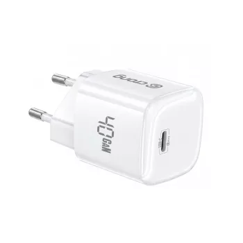 CRONG NEO Carregador de Parede GaN 40W USB-C PD 3.2 com AVS - Branco