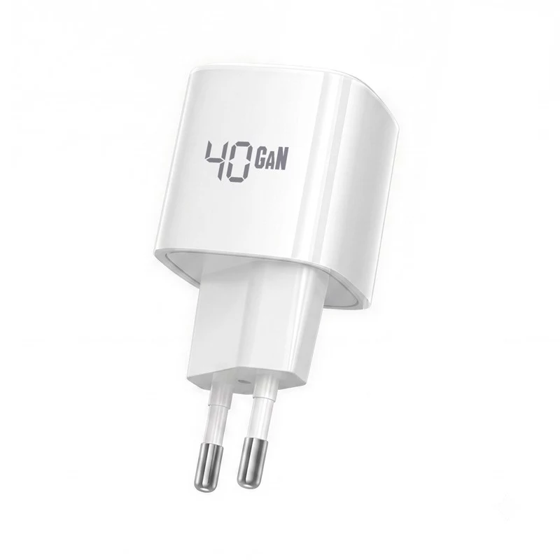 CRONG NEO Carregador de Parede GaN 40W USB-C PD 3.2 com AVS - Branco