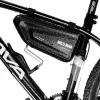 WILDMAN E4 Bolsa de Quadro para Bicicleta L 1,5L Preto