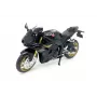 PULIO Mota MSZ 1/12 Honda CBR1000RR-R Fireblade SP Preto Modelo Die-Cast