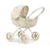 MILLY MALLY Carrinho de Bonecas Dori NATURE - Madeira Natural, Design Escandinavo Clássico, para Bonecas até 45 cm, a partir de 12 Meses