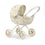 MILLY MALLY Carrinho de Bonecas Dori NATURE - Madeira Natural, Design Escandinavo Clássico, para Bonecas até 45 cm, a partir de 12 Meses