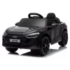 LEAN CARS Audi A5L HL788 Preto Carro para Crianças a Bateria 12V com Controlo Remoto para Pais, Luzes LED, MP3, Rodas de Espuma EVA, Assento em Pele Ecológica, Carga Máx. 30 kg, para Crianças de 3-8 Anos